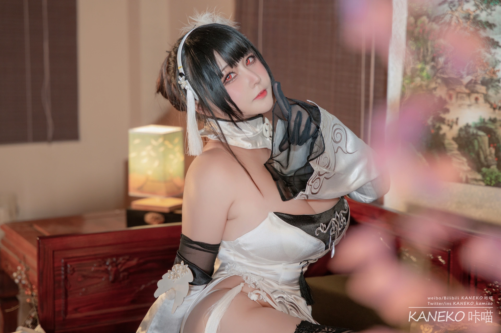 KANEKO_咔喵 – NO.023 镇海 白旗袍 1